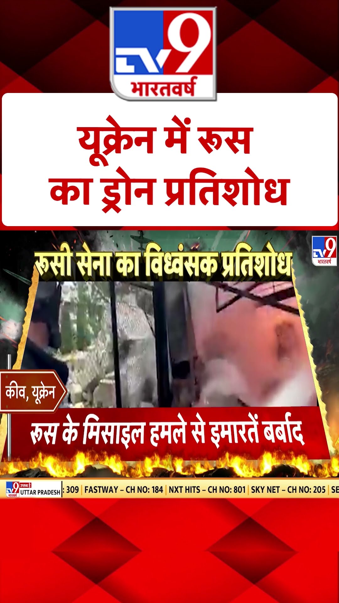 Russia Ukraine War: यूक्रेन में रूस का ड्रोन प्रतिशोध | #ytshorts