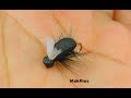 Fly Tying a Simple Foam Beetle by Mak