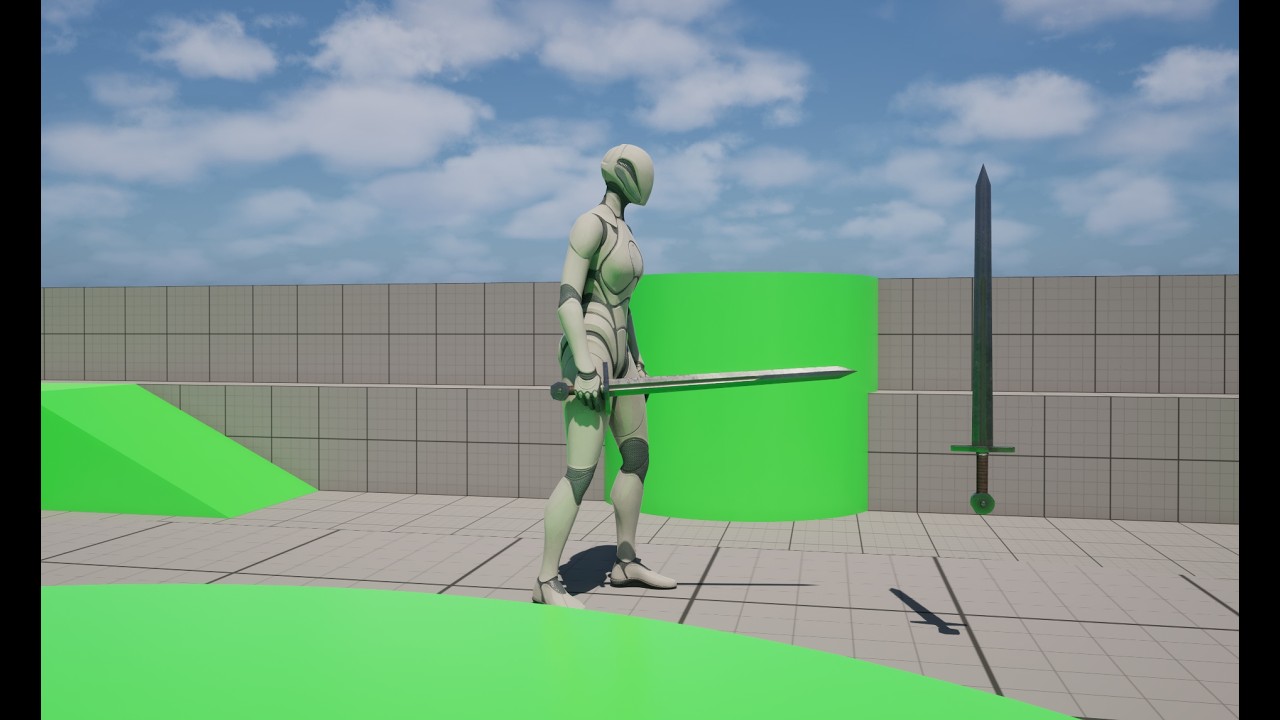 Pick up & drop an item in Unreal Engine 5 - How To Tutorials - YouTube