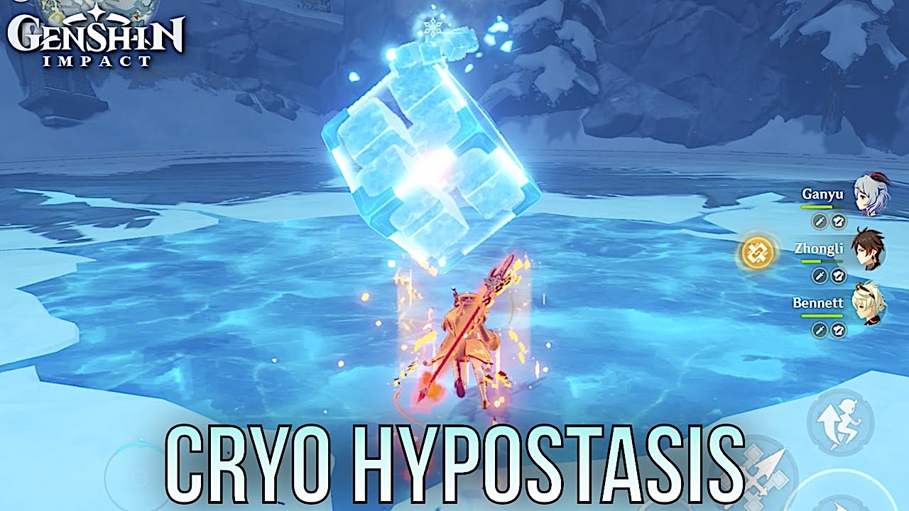Genshin Impact How To Kill The New Cryo Hypostasis Boss Youtube Genshin Impact How To Kill The New Cryo Hypostasis Boss Youtube