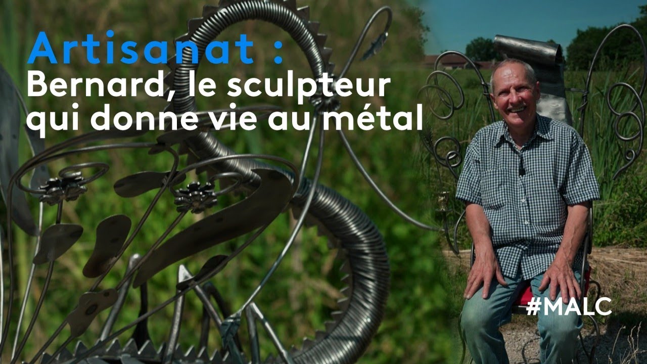 Artisanat : Bernard, le sculpteur qui donne vie au métal