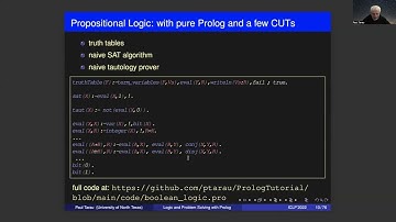 Logic and Problem Solving with Prolog