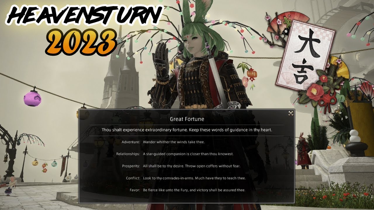 Heavensturn 2023 FFXIV Seasonal Event and Rewards! YouTube