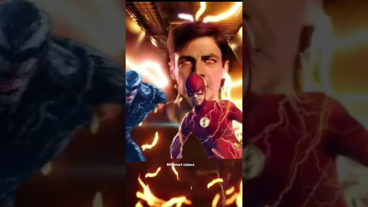 Cw Flash Vs Random MCU DC Barryallen Shorts Marvel Dc Trend Cwflash Marvelstudios