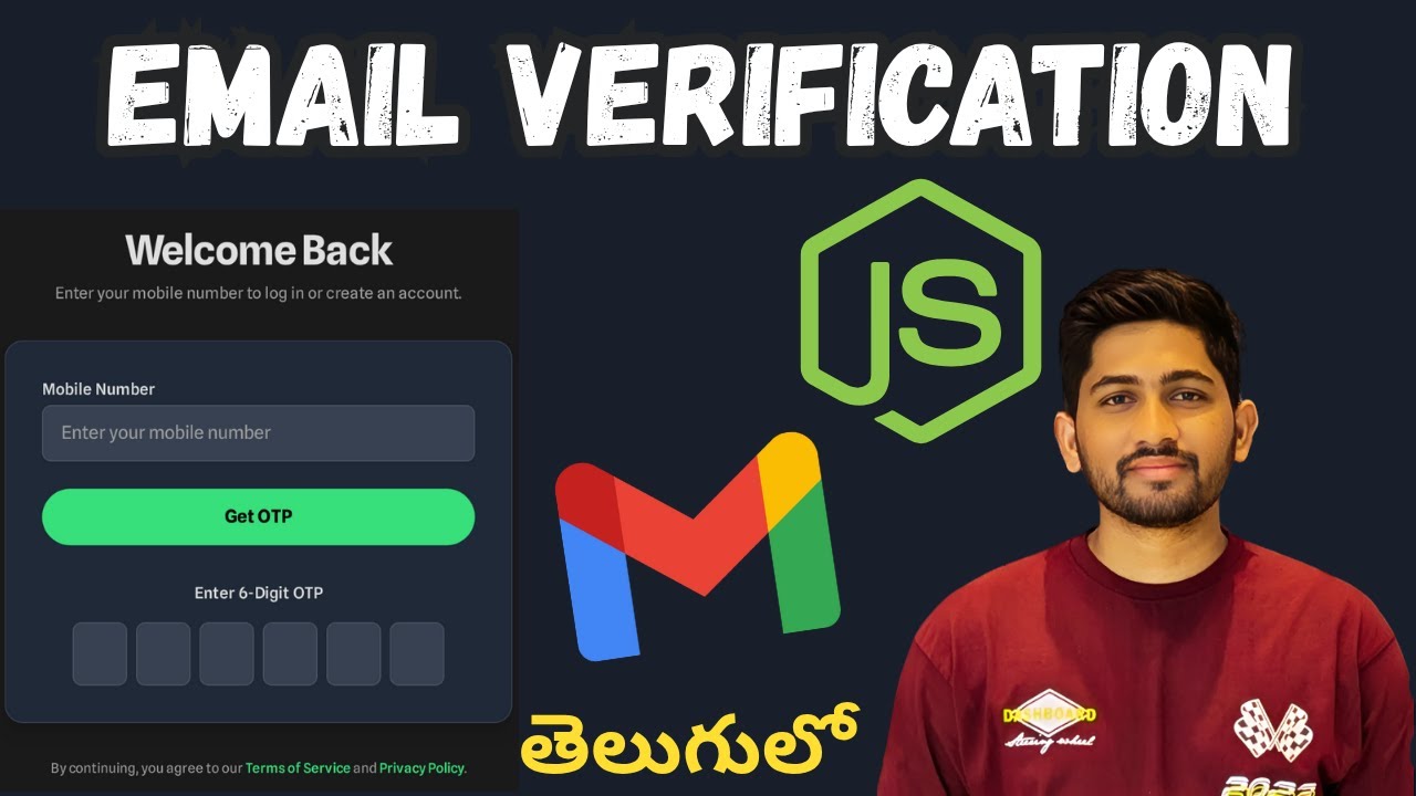 Email OTP Authentication in Node.js with Gmail | Real-Time Login System ...