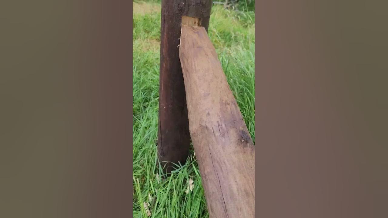 fitting a stay into a strainer post YouTube