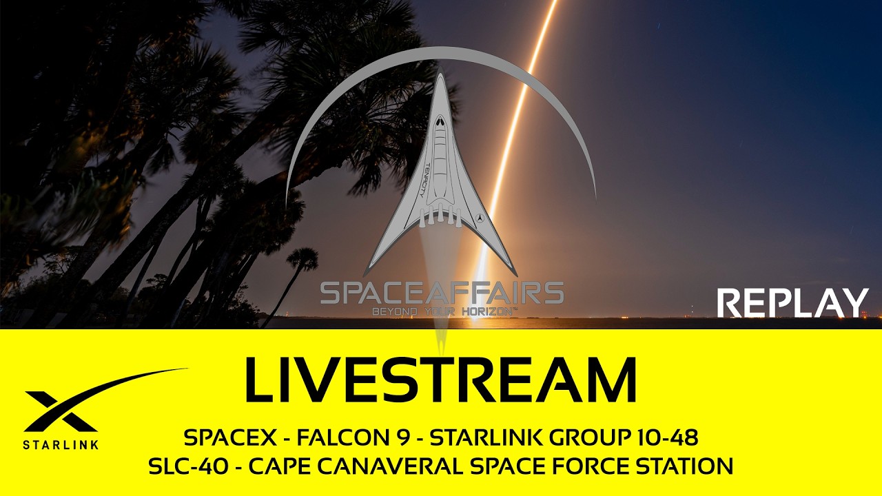 SpaceX - Falcon 9 - Starlink 10-48 - SLC-40 - Cape Canaveral SFS - March 14, 2026 video thumbnail
