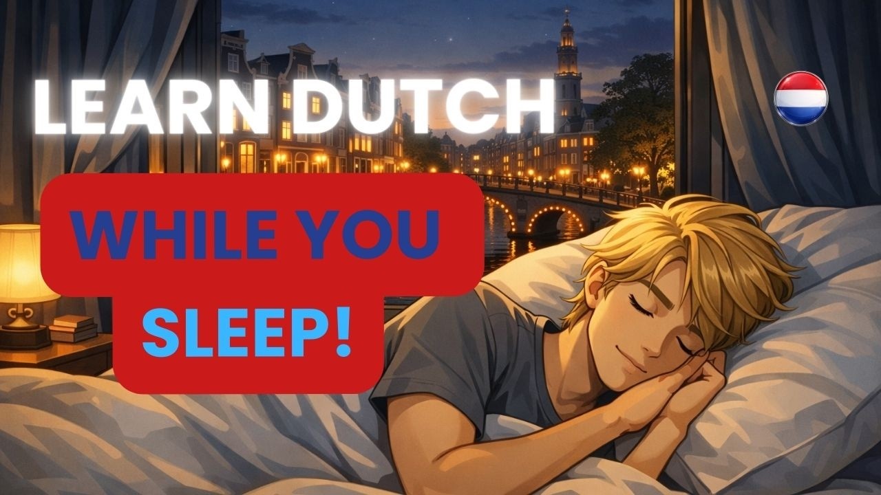 Learn Dutch While You Sleep 🌙 Easy Dutch for Beginners | A1/A2