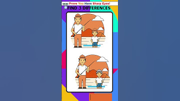 🔎FIND 3 Differences! #shorts #228