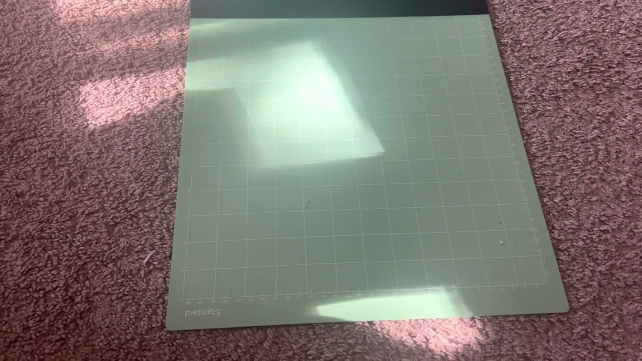 How to turn a 12 inch Cricut mat into a 24 inch