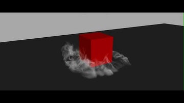 Maya fluid impact with dust - Federico Surace