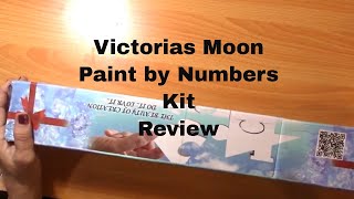 Vicorias Moon Paint by Number Kit Review