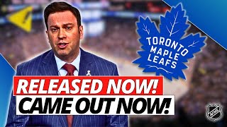 OFFICIAL ANNOUNCEMENT URGENT NOW TORONTO MAPLE LEAFS NEWS NHL NEWS