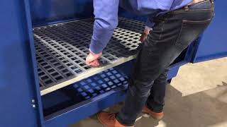 Quatrex Covered Spill Pallet-Lift