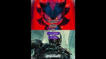 Shockwave (DOTM) vs Shadow (STH3) |#transformersdarkofthemoon #sonicthehedgehog3