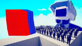 100x CAMERAMAN + 1x GIANT CAMERAMAN vs EVERY GOD | Totally Accurate Battle Simulator