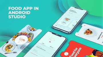 Food App in Android Studio | Food Delivery / Ordering  App in Android Studio | Android Tutorials |#1