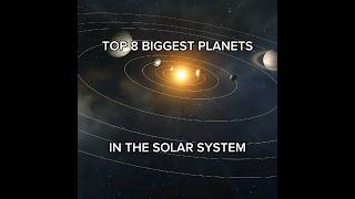 Top 8 biggest planets in the Solar System