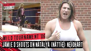 Jamie D Sirelda Shoots on Nattie Natalya Neidhart WILD Women s Wrestling GCW 2006