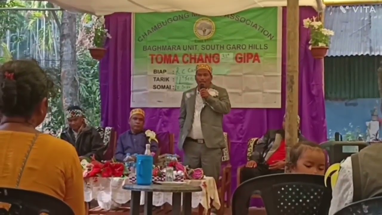 Aganmeapa Katta Gitcham .... kinae skie ra•tokbo .....Chambugong mahari meeting Baghmara....