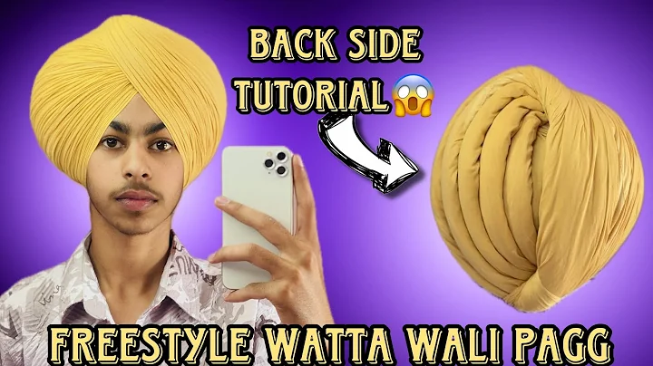 Freestyle pagg | Wattan guardian Pagg | Easy Turban Tutorial |