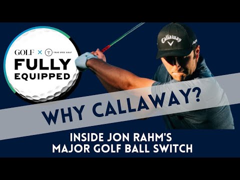 Inside Jon Rahm's switch to a Callaway golf ball, and his fitting process