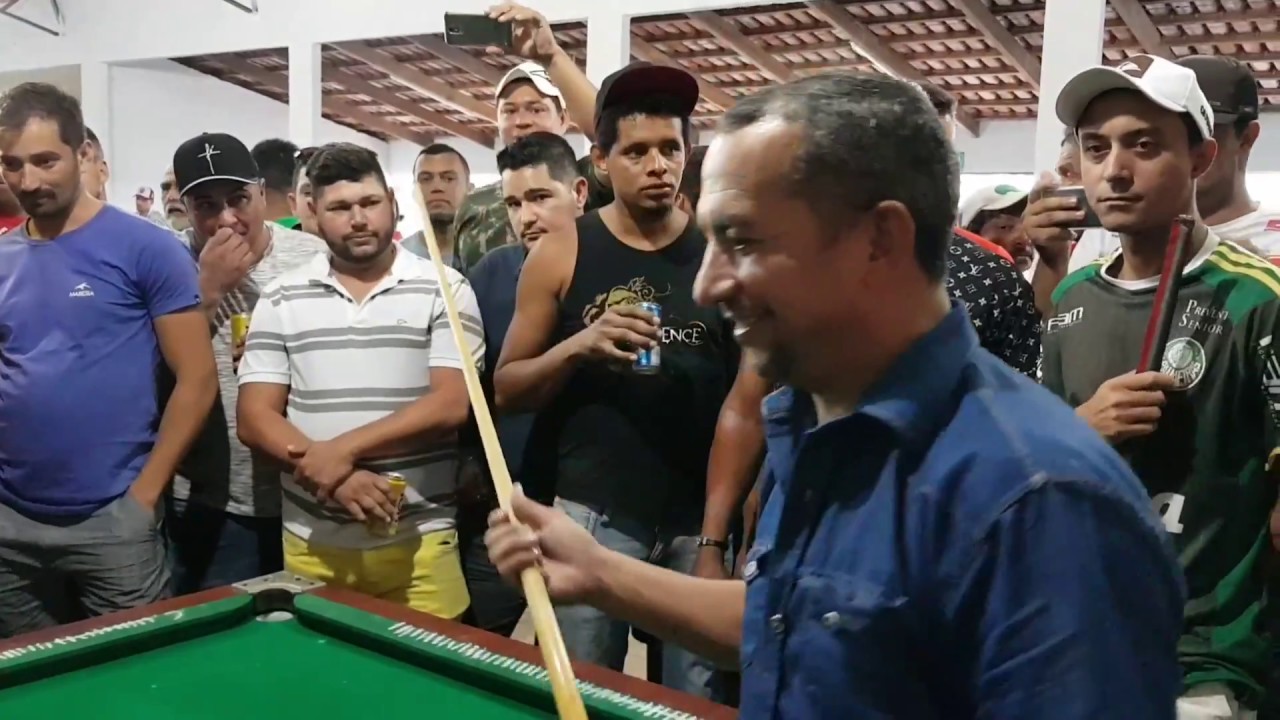 Baianinho de Mauá X Cobrinha, semi final do torneio de sinuca de