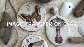 Craft With Me Tutorial - Polymer Clay Image transfer Part 1 / LASER PRINTER ONLY!