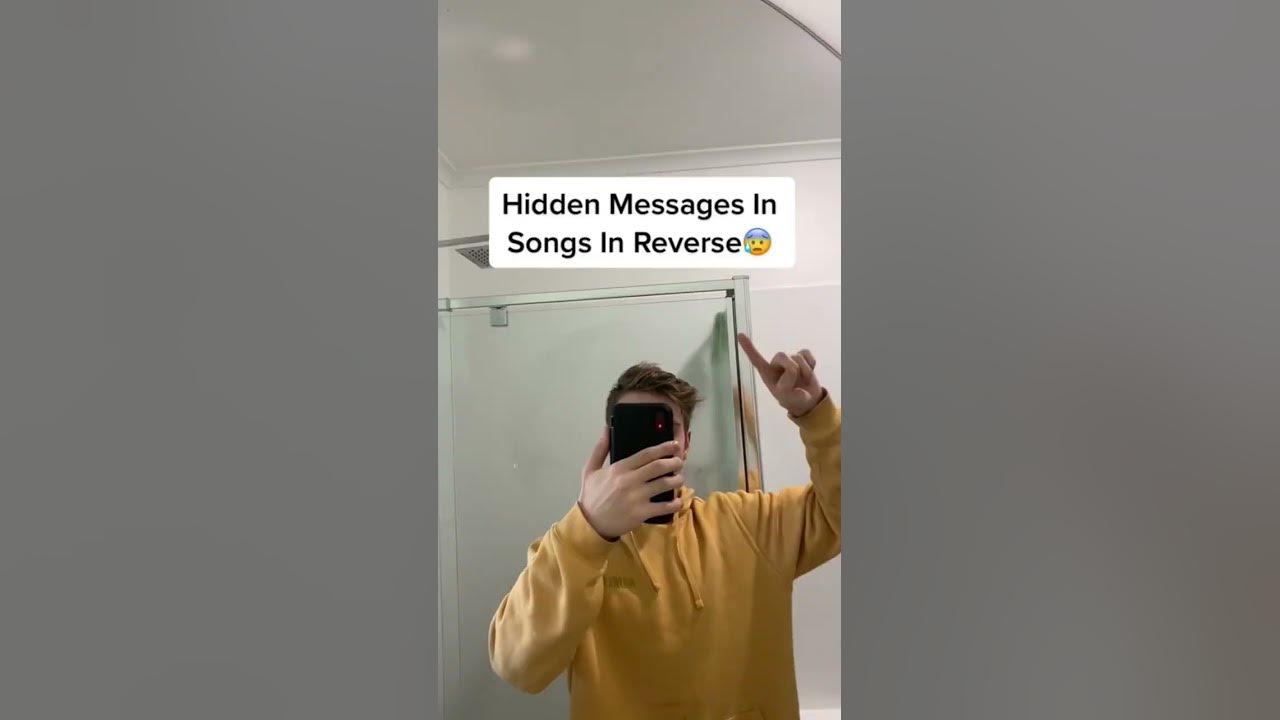Hidden Messages In Songs In Reverse😰 #shorts
