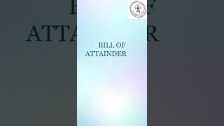 Meaning of the term Bill of Attainder | Adv Melisa Rodrigues