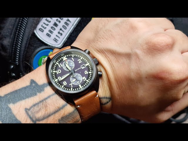 Watch for preppers, the Citizen eco drive 
