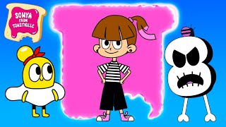 Sonya From Toastville 🔴 New Animated Series ⭐️ Super Toons Tv