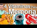 4 Vitaminas Para Revertir La Pérdida de Memoria - REGENERA TU MEMORIA AL 100% Con Estas 4 Vitaminas