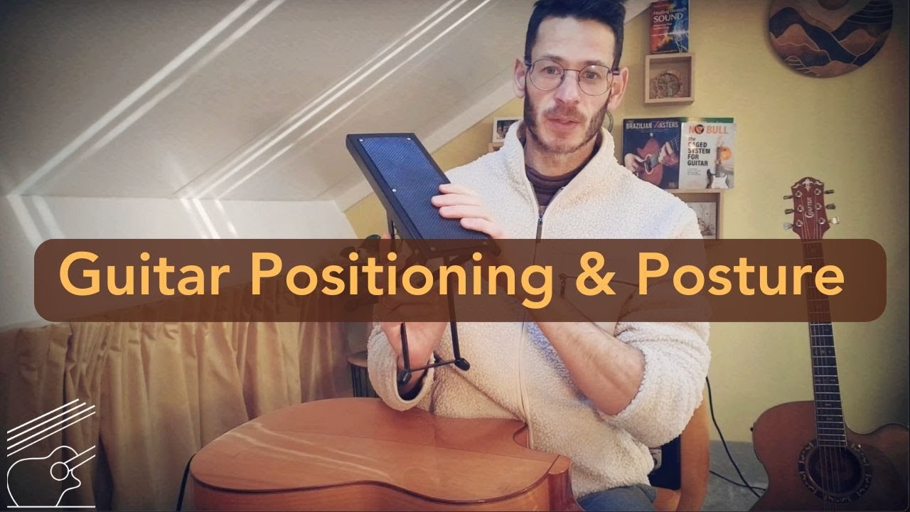 Правильное положение и осанка при игре на гитаре | Подставка для ног на гитаре | Урок игры на гит...