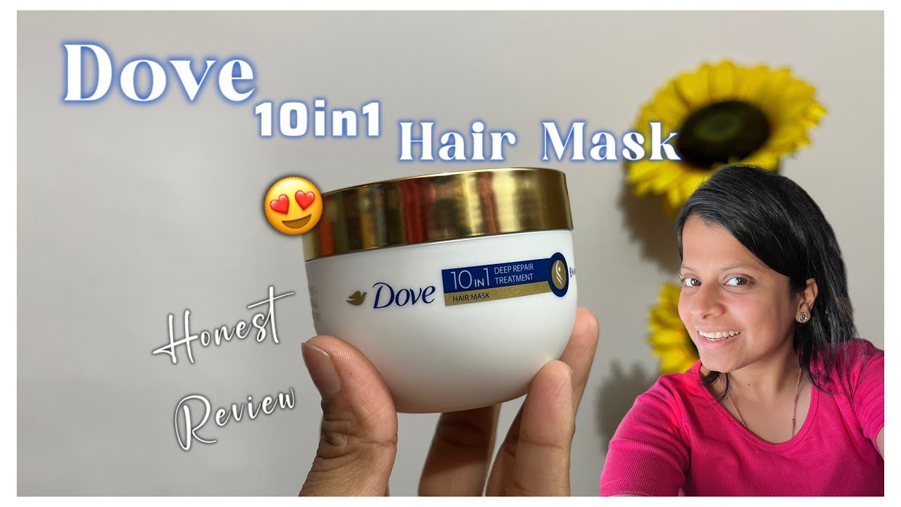 Dove 10 in 1 Hair Mask Review For Damaged Hair | Worth Buying or Not? 