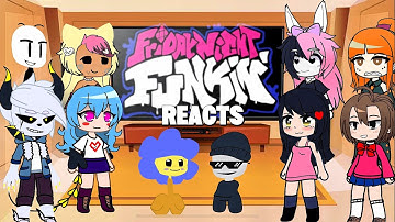 Friday Night Funkin Mod Characters React: Part 57 | Wicktube