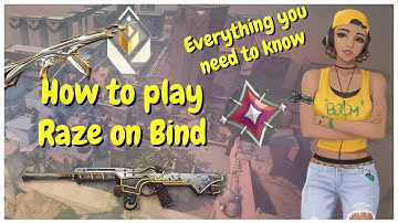 THE COMPLETE RAZE MAP GUIDE for BIND in VALORANT!!