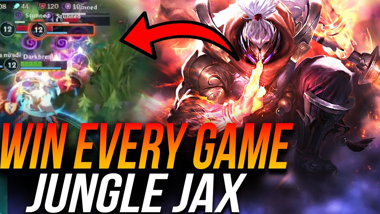WHY JAX IS ONE OF THE BEST HARD CARRY JUNGLERS WIN EVERY GAME WITH HIM