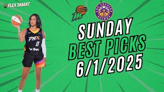 WNBA Picks Today 6/1/2025 | Mercury vs. Sparks Best Bets, Predictions &amp; Player Props
