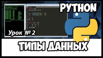 Уроки Python 3. Работа с переменными. Типы данных
