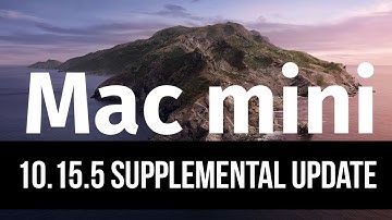 How to Download & Install macOS Catalina 10.15.5 Supplemental Update on Mac mini