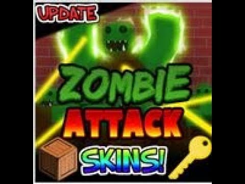 Zombie Attack Skin Update And Keys - roblox zombie attack all bosses youtube