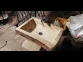 lavabo in legno