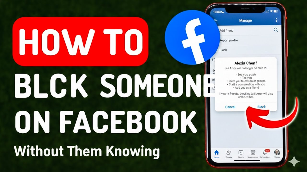 How to Block Someone on Facebook Without Them Knowing | Step-by-Step Tutorial English