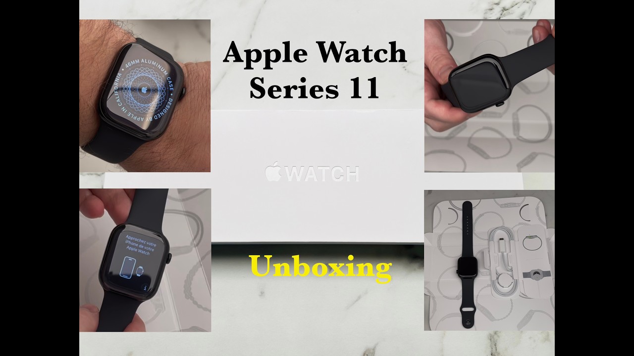Apple Watch Series 11 - Jet Black - 46 mm Unboxing