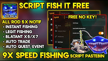 [UPD] FISH IT SCRIPT PASTEBIN UPDATE 2025 ⚡ AUTO FARM • INSTANT FISH • X5/X7 SPEED •ANTI AFK | FREE