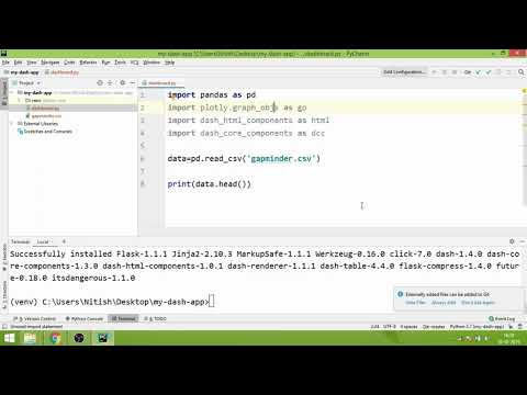 Dash basic introduction | Week 9 | DSMP