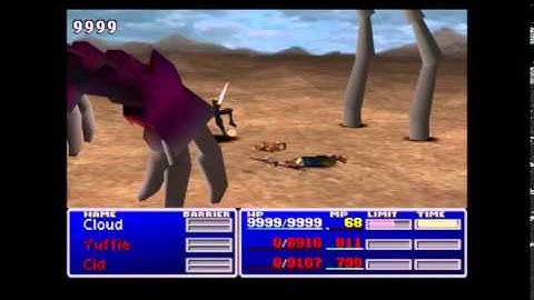 Ruby Weapon - Solo Cloud NO OMNISLASH NO LUCKY 7 in 6:20