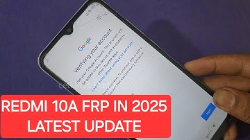 Redmi 10A frp bypass latest update 2025 without PC | Redmi 10A frp unlock