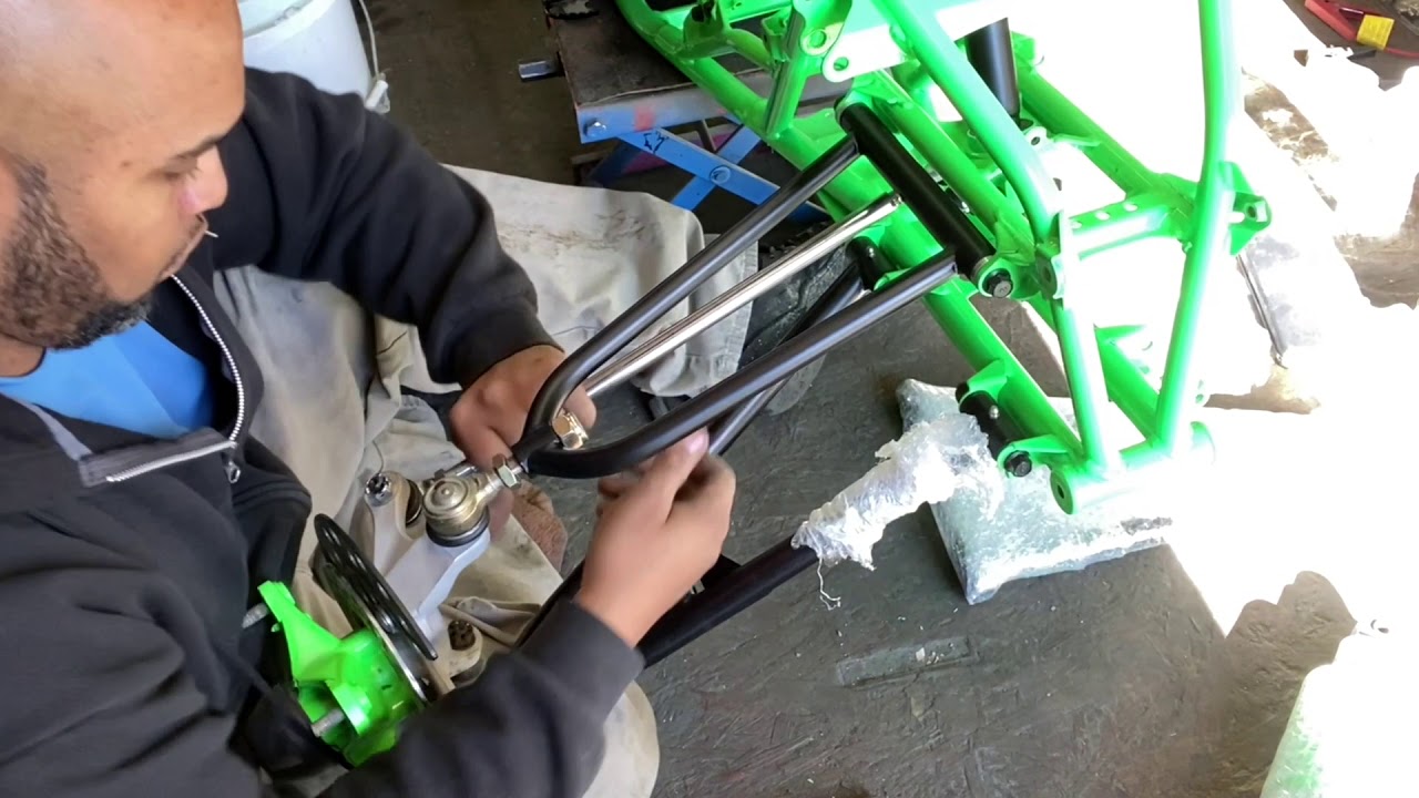 YFZ Гибридная сборка Team Alba +2 +1 Стандартный ход Передние A Arms Сборка Hulk